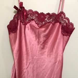 Victoria's Secret Angels Pink Slip Dress Medium, EUC